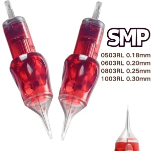 SMP Tattoo Needle 0803RL 0603RL 0503RL Permanent Makeup Eyebrow Scalp Micropigmentation Needle Cartridge for Hair Stokes