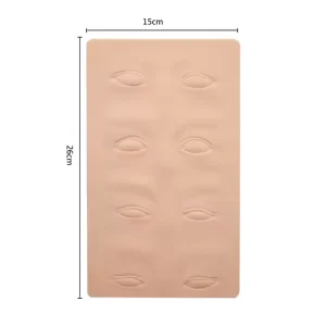 SR-TA127 3D Face Skin Silicone Tattoo Practice Skin Permanent Makeup Eyebrow Lip Soft & Durable
