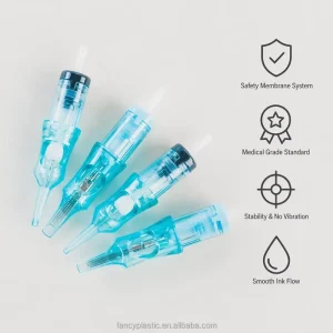 STALYX Professional Disposable Tattoo Cartridge Needles SE Series Safety Membrane Medical Grade Stainless Steel Eyebrow Body Art