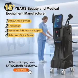 Salon Use Pico Laser Tattoo Removal Machine 808nm Diode Laser Permanent Laser Tattoo Removal Machine