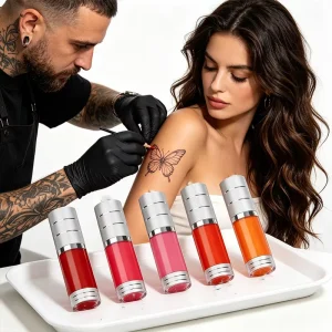 Salon exclusive semi-permanent tint cream full even coloring stable retention gentle skin friendly
