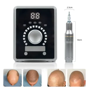 Scalp Micropigmentation Pen SMP Device Black Wireless Tattoo Gun for Hair and Head