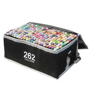 School Supplies Art Marker Pen Set Dual Tip Alcohol Based Graffiti for Markers 262Colors Sketch Drawing Coloring Non Erasable