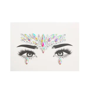 Self-Adhesive Body Art Gem Rhinestone Sticker Sheet Temporary Decorative Acrylic Jewel Crystals Diamond Tattoo Stickers