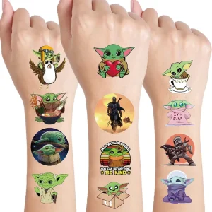 Self Adhesive Eco friendly Non Toxic Body Waterproof Art Kids Water Transfer Temporary Tattoos Stickers EN71 Certified