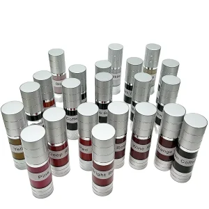 Semi-Cream and Liquid Permanent Makeup Ink for Machine Microblading, Lip and Eyebrow Pigments