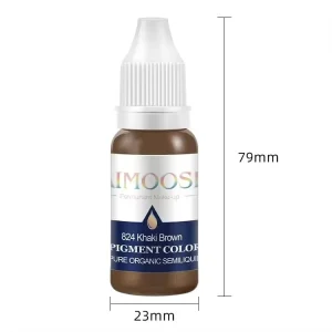 Semi Liquid Lip Pigment Permanent Makeup Tattoo Ink Coffee Red Orange Shades for Dark Lip Correction Microblading Pigment