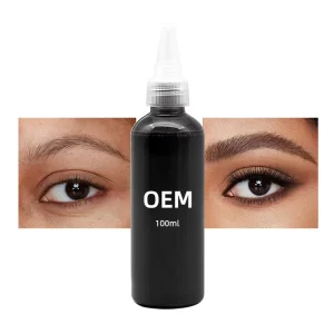 Semi Permanent Eyelash Brow Dye Tint Kit 15 Minute Fast Long Lasting Waterproof Women Styling Gel Eyebrow Dye Brow Tint