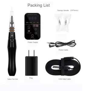 Semi-Permanent Makeup Machine Kit With Digital Display for Eyebrow Lip Eyeline Non-anesthesia Tattoo Devices