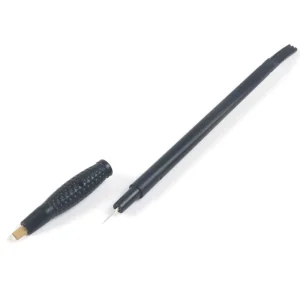 Semi Permanent Makeup Training Microblading Shading Blade and Shade Tattoo Microblading Pen 2 in 1 Microblade Handle
