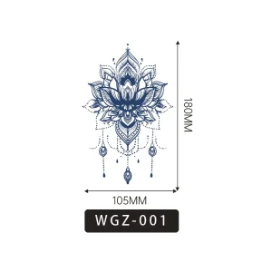 Semi Permanent Waterproof Tattoo Sticker Fake Full Body Tattoo on Women and Men