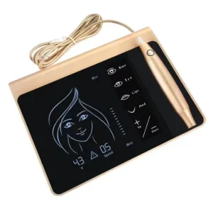 Semi Wireless Digital Rechargeable Microshading Eyebrow Lip Microblading PMU Permanent Makeup Machine