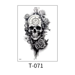 Semi permanent Tattoo Temporary+tattoo Sticker Waterproof New Ins Style Colorful Men and Women Long lasting Tattoo Sticker