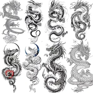 Semi permanent Temporary Tattoo Stickers Waterproof Tattoo 15 Days Long Lasting to Use Makeup Tattoo