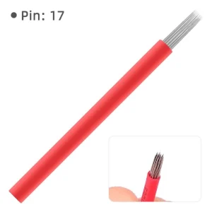 Semipermanent Manual Sterilized Micro Needle Microblading Shading Blade Tattoo Needle Fog Eyebrow Lip Needle