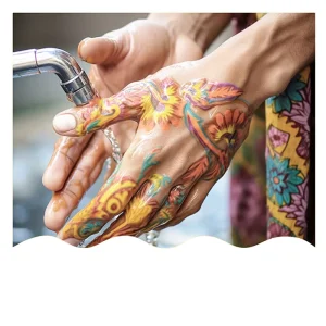 Set of Body Mark Stencils for Adults and Teens Assorted Temporary Face and Skin Art Tattoos with Fine Tip