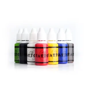Seven-Color Tattoo Ink Premium Material for Permanent Makeup Accessories