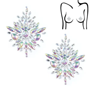 Sexy Mature Women Boobs Pasties Rhinestone Nipple Covers Diamond Nipples Cover Pasties Nipple Cover Diamonds