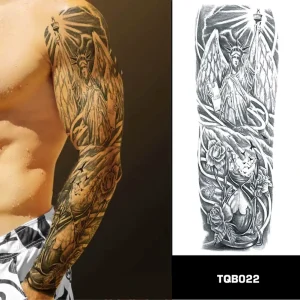 Sexy Temporary Tattoo Stickers Sleeve for Women and Men