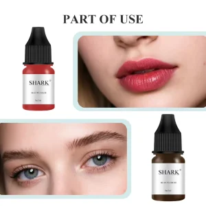 Shark Non Toxic Micropigment Tattoo Ink for Eyebrow Microblading PMU 10g Private Label