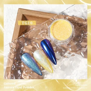 Shiny Aurora Mirror Powder for DIY Crafts and Nail Accessories