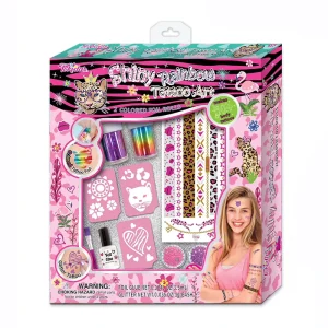 Shiny Rinbow Tattoo Art Bling Bling Body Stickers