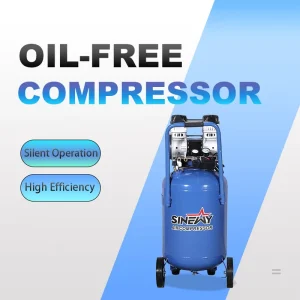 Silent Oil Free Portable Air Supply System Durable Oilless Air Compressor for Pneumatic Spray Painting