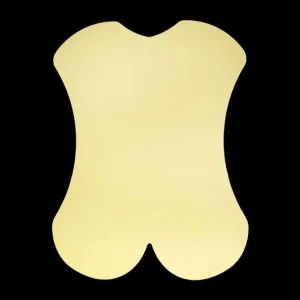Silicone Full Back Tattoo Practice Skin 520*390*3.3mm Training Skin for Body Art Permanent Makeup Accessories