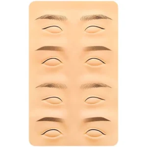 Silicone Practice Skin for Eyebrow Microblading PMU Permanent Makeup Training