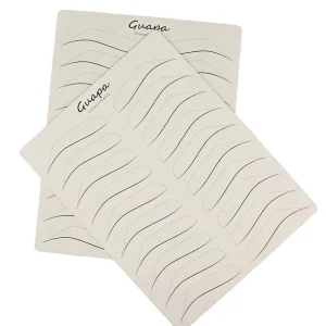 Silicone Reusable Permanent Makeup Practice Skin Eyebrow Double Sides Design Training Pad