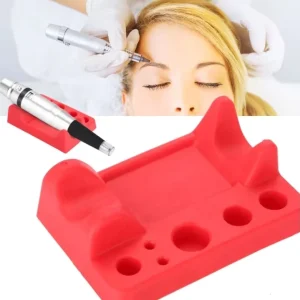Silicone Tattoo Pen Holder Microblading Pigment Ink Cup Tattoo Machine Stand Storage Tray Permanent Makeup Tattoo Accessory