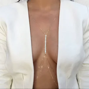 Body Chain Diamond Chest Chain