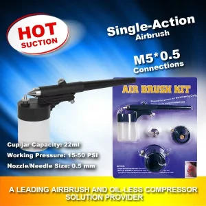 Single Action Airbrush Kit BD 148