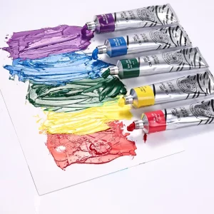 Single Oil Paint Pigment 170ml Tube Rich Color for Canvas DIY Art Creation Bulk Supply