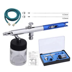 Siphon Feed Dual Action Airbrush Gun