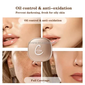 Skin Care Cushion Foundation Infused Nourishing Extract Repair Skin Barrier Waterproof Oil Control Whitening Natural