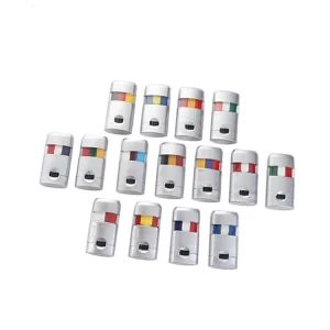 Skin Safe Rotatable Adjustable Plastic 3 Color Flag Face and Body Paint for Football Fans Event Cheering