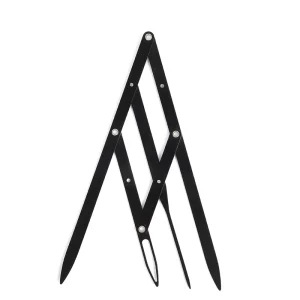 Small Black Microblading Mean Caliper Eyebrow Measure Tool