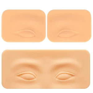 Small Pair 3D PMU Tattoo Fake Skin for Permanent Makeup Microblading Training Factory Eyebrow Eye Practice Tool