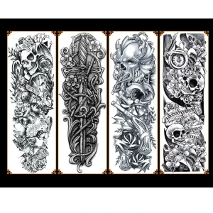 Smart Eco-Friendly Non-Toxic Tattoo Sticker for Halloween