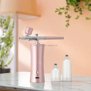 Smart Wireless Airbrush Kit Compressor USB Charging Beauty Spa Makeup Face Painting Cake Coloring Pet Skincare Nail Art Tattoos