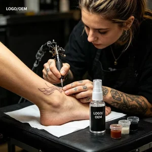 Smooth Homogeneous Texture Tattoo Custom Logo Support