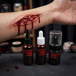Smudge Proof Long Lasting Professional Zombie Walk Halloween Film Body Face Paint Makeup Sealer Pro Stage Blood