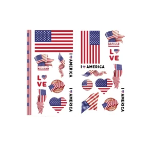 Soccer Event Fresh Design Fan Cheer Tattoo Stickers Football League Country Emblem Waterproof Tattoos