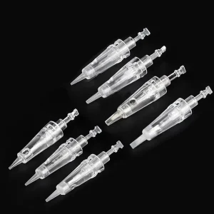 Soft Membrane Micro Eyebrow Tattoo Needles Disposable Bayonet Microblading Cartridge Needles for PMU Permanent Makeup Machine