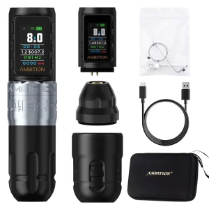 Soldier 270S 1800mAh Brushless Motor 5.0mm/4.5mm Stroke Professional Rotary Tattoo Gun Wireless Tattoo Machine Pen