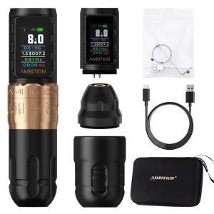 Soldier 270S Brushless Motor 5.0mm/4.5mm Stroke Electric Rotary Tattoo Machine Wireless Tattoo Pen Gun