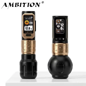 Soldier Pro 520 2.2-4.2mm VS Ninja Max 280 2.4-4.5mm Wireless Adjustable Stroke Professional Tattoo Machine Tattoo Pen