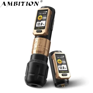 Soldier Pro 520 High Torque Motor 2.2 4.2mm Adjustable Stroke Professional Tattoo Gun Wireless Tattoo Pen Machine