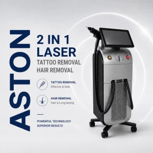 Soprano Titanium Premium Version Nd YAG & Diode 2 in 1 Laser Hair Removal Machine